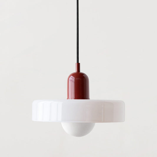Bauhaus Colored Glass Pendant Lamp | Modern Pendant Lighting 0