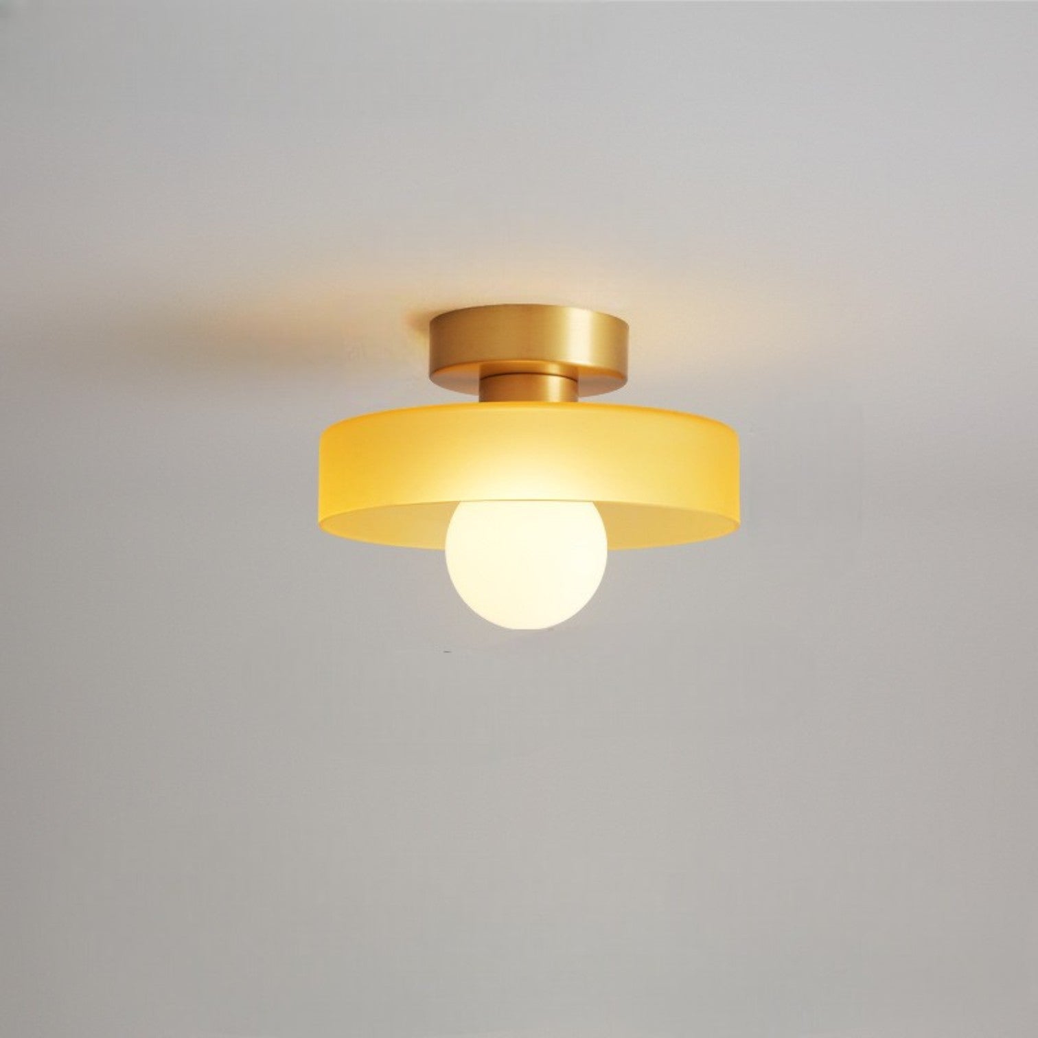 Bauhaus Geometric Ceiling Light | Modern Flush Mount Fixture 10