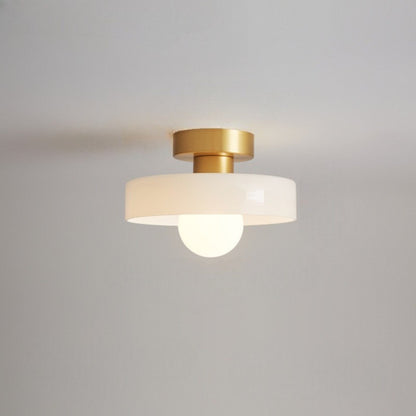 Bauhaus Geometric Ceiling Light | Modern Flush Mount Fixture 11