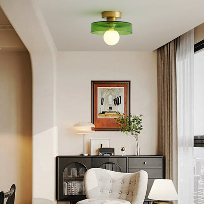 Bauhaus Geometric Ceiling Light | Modern Flush Mount Fixture 2