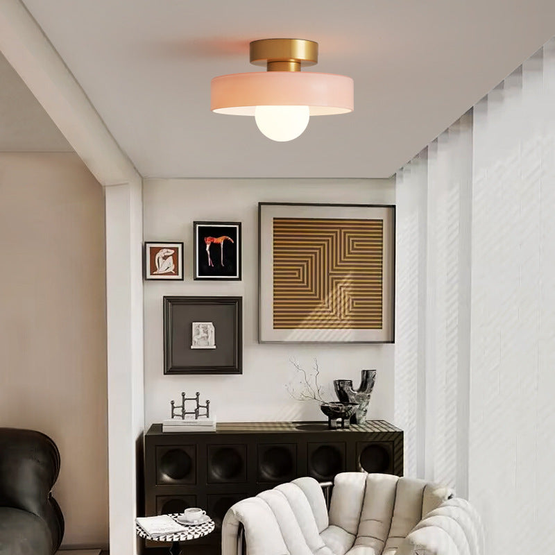 Bauhaus Geometric Ceiling Light | Modern Flush Mount Fixture 3