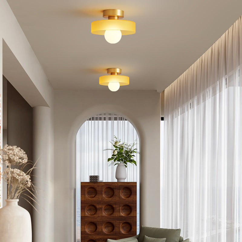 Bauhaus Geometric Ceiling Light | Modern Flush Mount Fixture 4