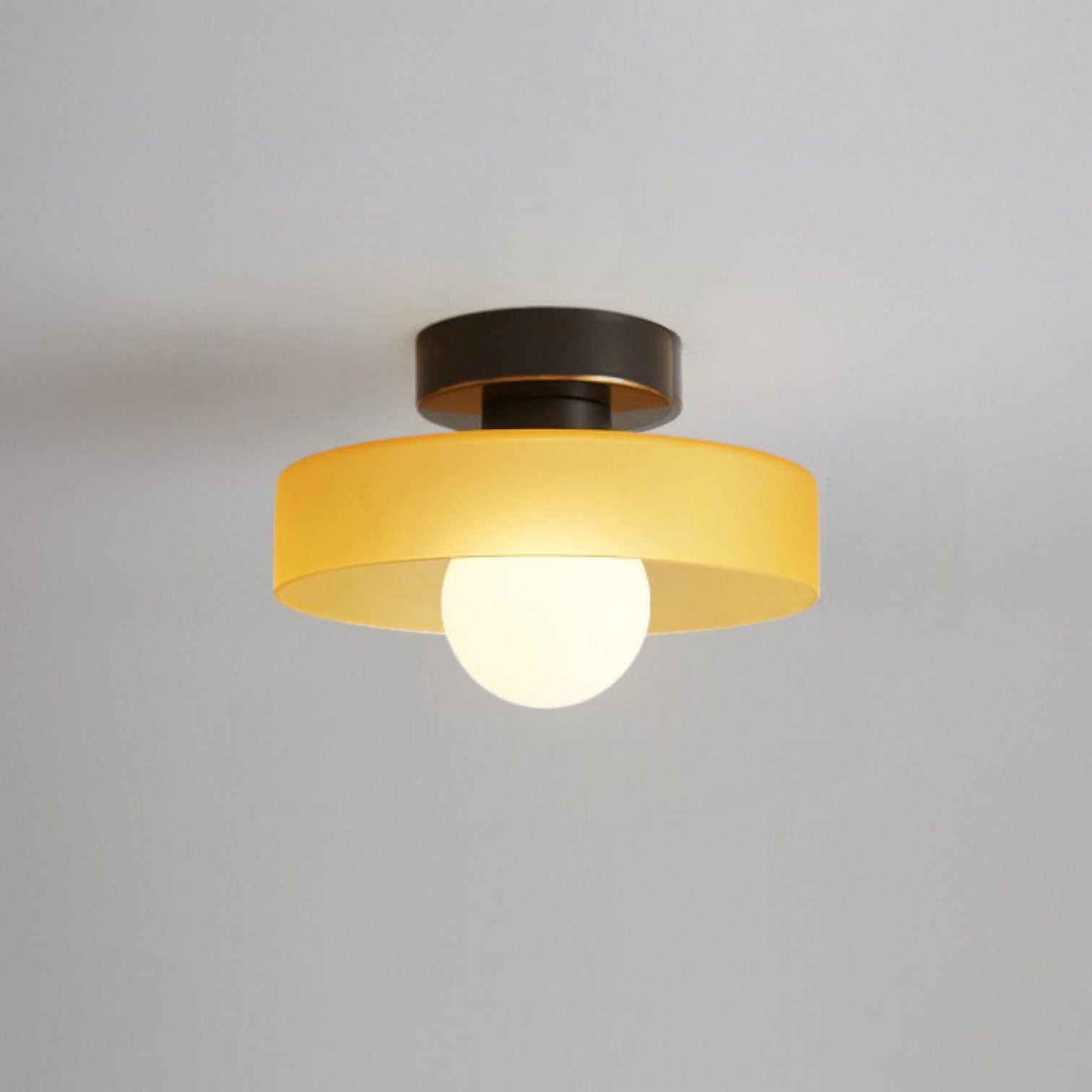 Bauhaus Geometric Ceiling Light | Modern Flush Mount Fixture 9