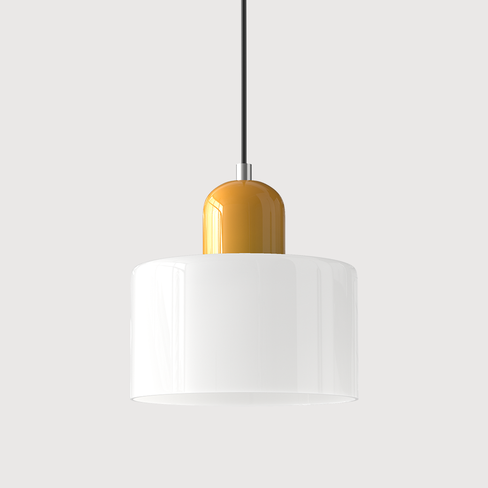 Bauhaus Hanging Lamp | Modern Glass Pendant Light Fixture 27