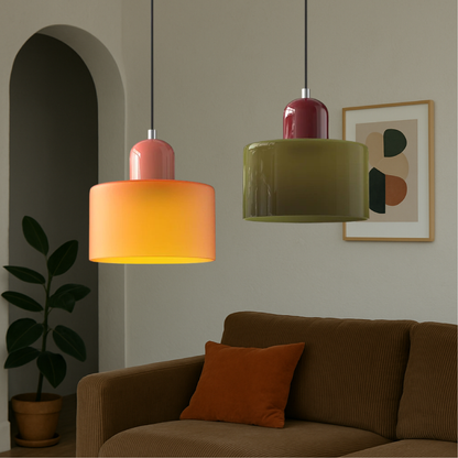 Bauhaus Hanging Lamp | Modern Glass Pendant Light Fixture 4