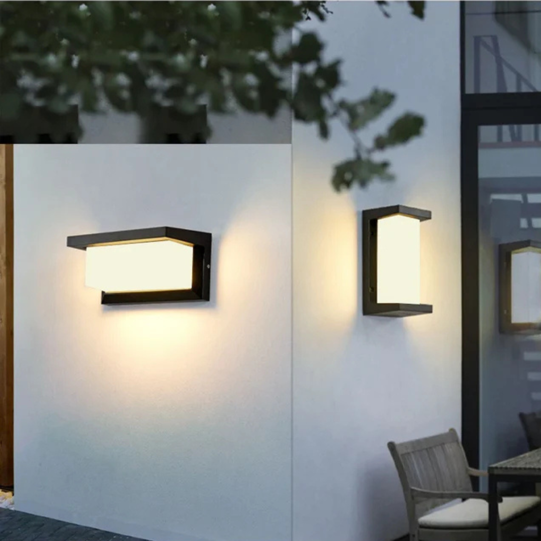 Brilix Outdoor Wall Lamp with Motion Sensor | Outdoor Light Fixture 1
