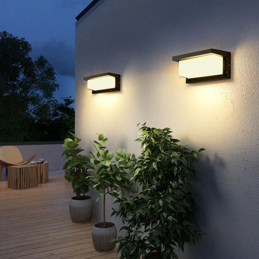 Brilix Outdoor Wall Lamp with Motion Sensor | Outdoor Light Fixture 2