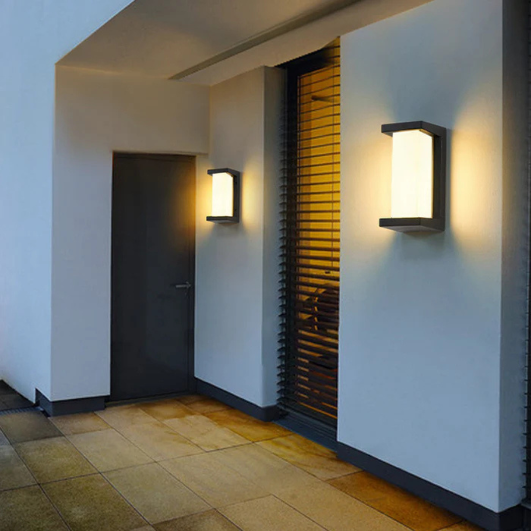 Brilix Outdoor Wall Lamp with Motion Sensor | Outdoor Light Fixture 3