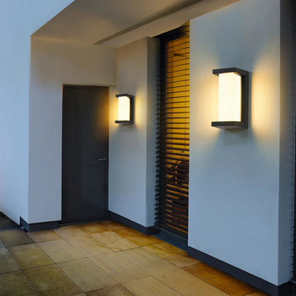 Brilix Outdoor Wall Lamp with Motion Sensor | Outdoor Light Fixture 3