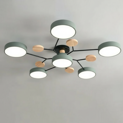 Clion Circa | Modern Round Flush Mount Ceiling Light