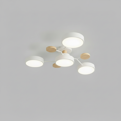 Clion Circa | Modern Round Flush Mount Ceiling Light