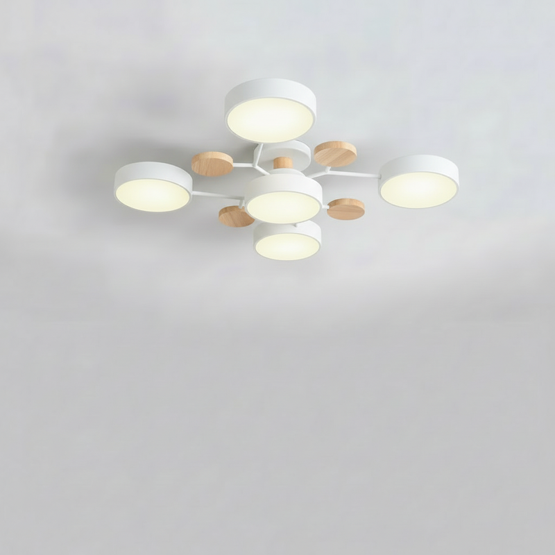 Clion Circa | Modern Round Flush Mount Ceiling Light