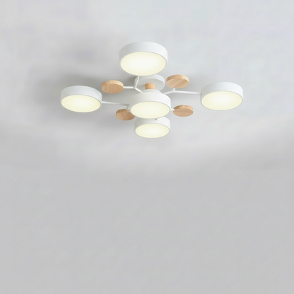 Clion Circa | Modern Round Flush Mount Ceiling Light