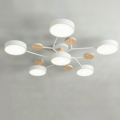 Clion Circa | Modern Round Flush Mount Ceiling Light