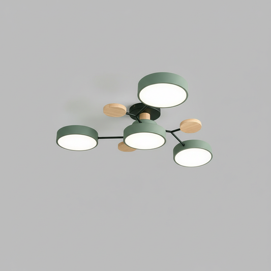 Clion Circa | Modern Round Flush Mount Ceiling Light