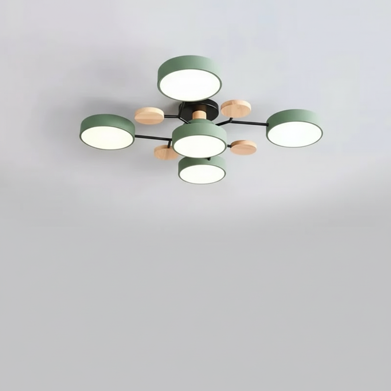 Clion Circa | Modern Round Flush Mount Ceiling Light