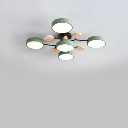 Clion Circa | Modern Round Flush Mount Ceiling Light