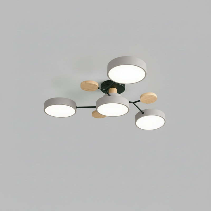 Clion Circa | Modern Round Flush Mount Ceiling Light