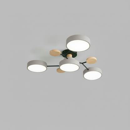 Clion Circa | Modern Round Flush Mount Ceiling Light