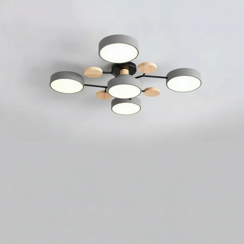 Clion Circa | Modern Round Flush Mount Ceiling Light