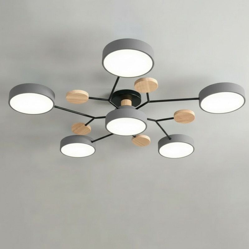 Clion Circa | Modern Round Flush Mount Ceiling Light