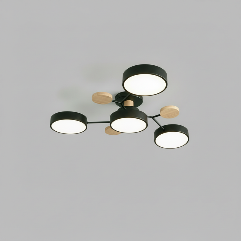 Clion Circa | Modern Round Flush Mount Ceiling Light
