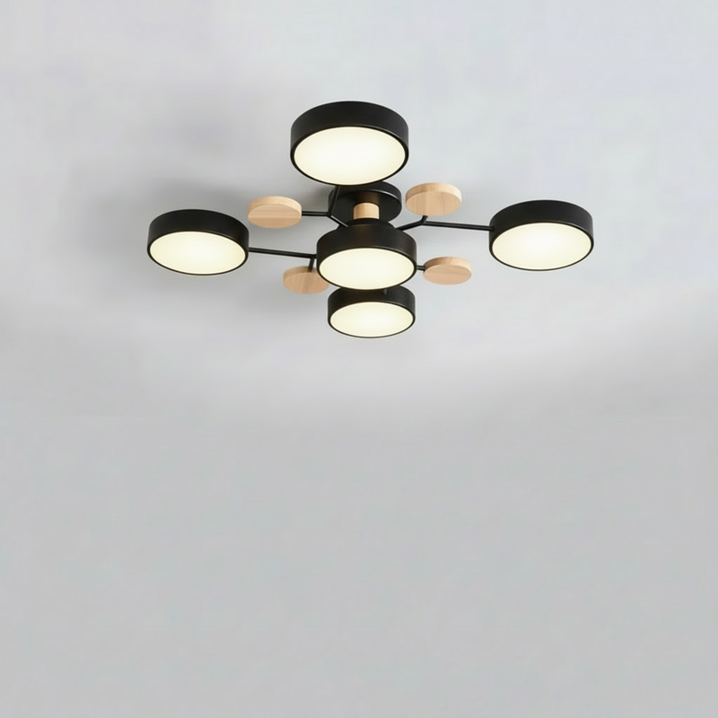 Clion Circa | Modern Round Flush Mount Ceiling Light