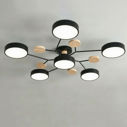 Clion Circa | Modern Round Flush Mount Ceiling Light