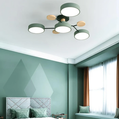 Clion Circa | Modern Round Flush Mount Ceiling Light 0