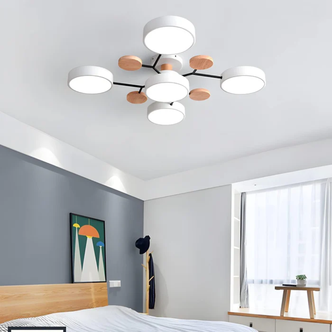 Clion Circa | Modern Round Flush Mount Ceiling Light 11