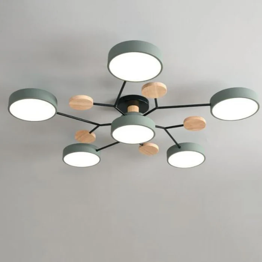 Clion Circa | Modern Round Flush Mount Ceiling Light 2