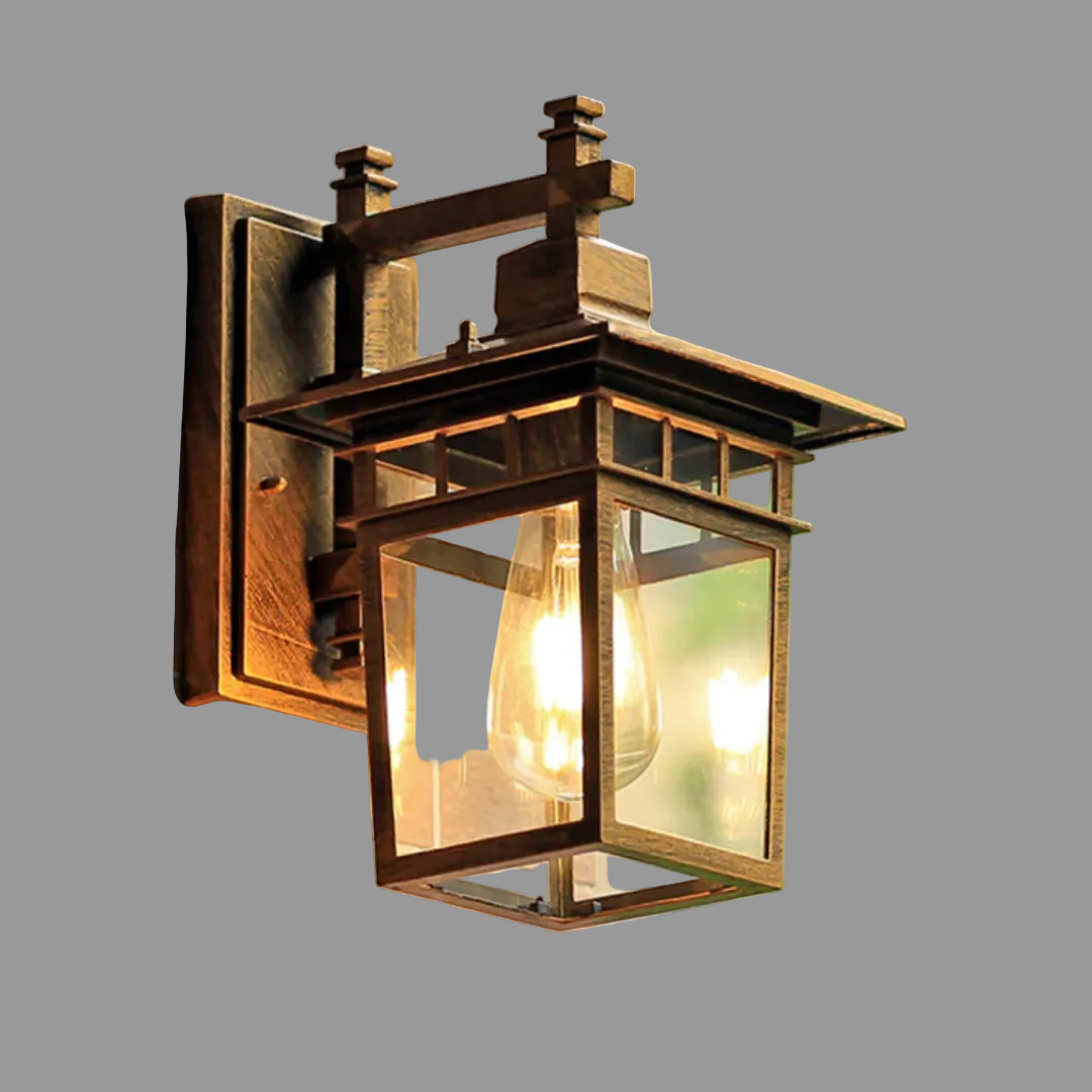 Fylo Black | Outdoor Wall Light Fixture for Garden 2
