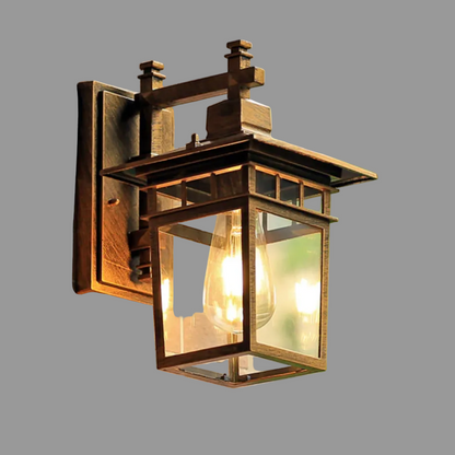 Fylo Black | Outdoor Wall Light Fixture for Garden 2