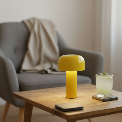 Mushroom LED Table Lamp | Rechargeable Cordless Bedside Lamp