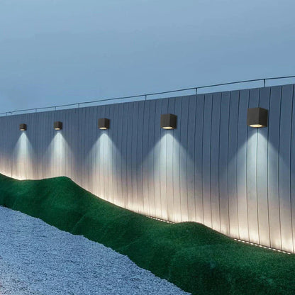Seralyn | Modern Outdoor Wall Lamp LED Black 3