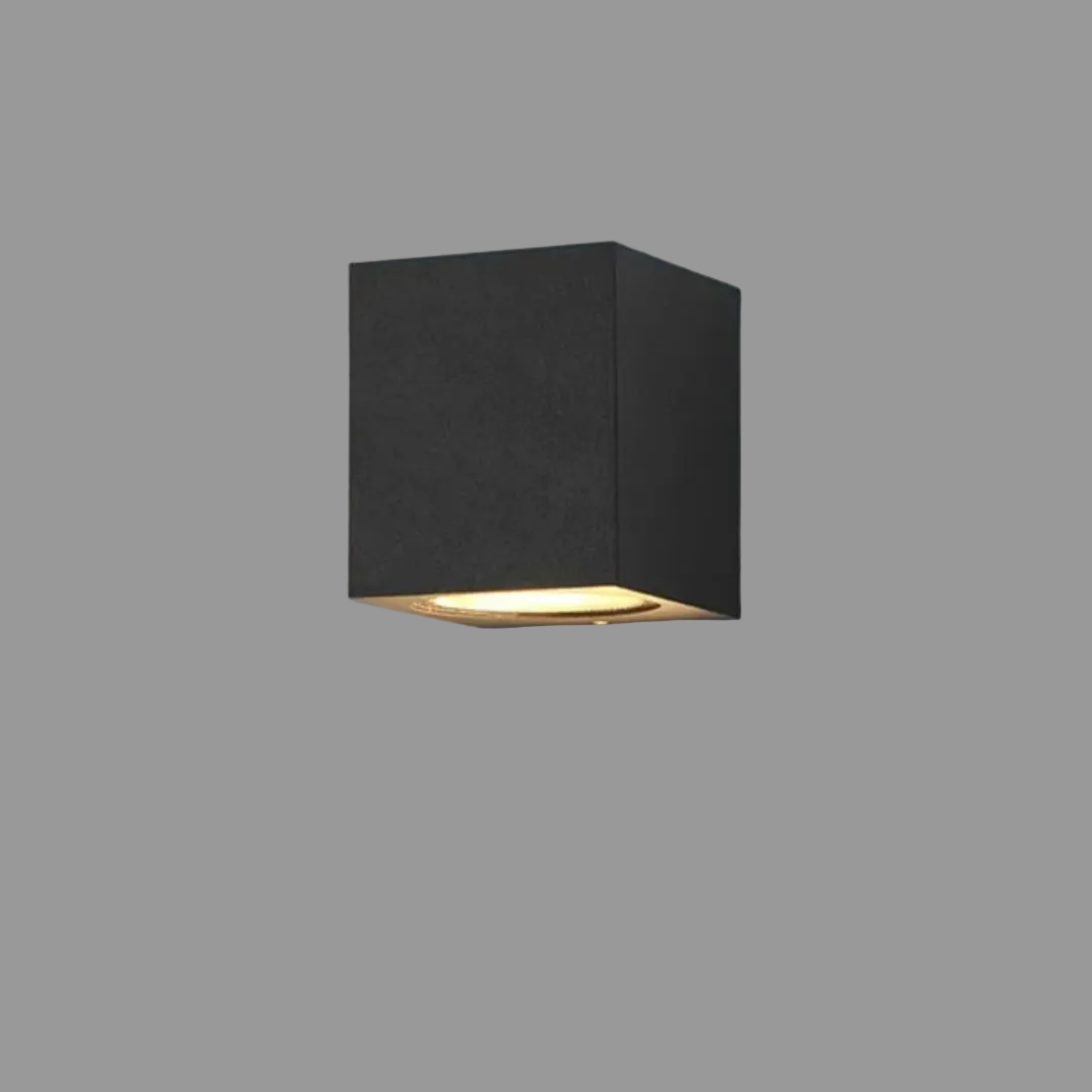 Seralyn | Modern Outdoor Wall Lamp LED Black 6