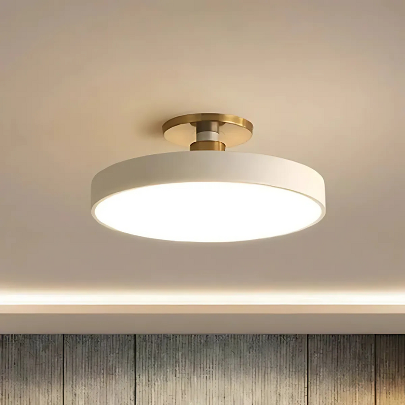 Solon Arc | Flush Mount Ceiling Light with Dimmable LED