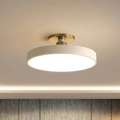 Solon Arc | Flush Mount Ceiling Light with Dimmable LED