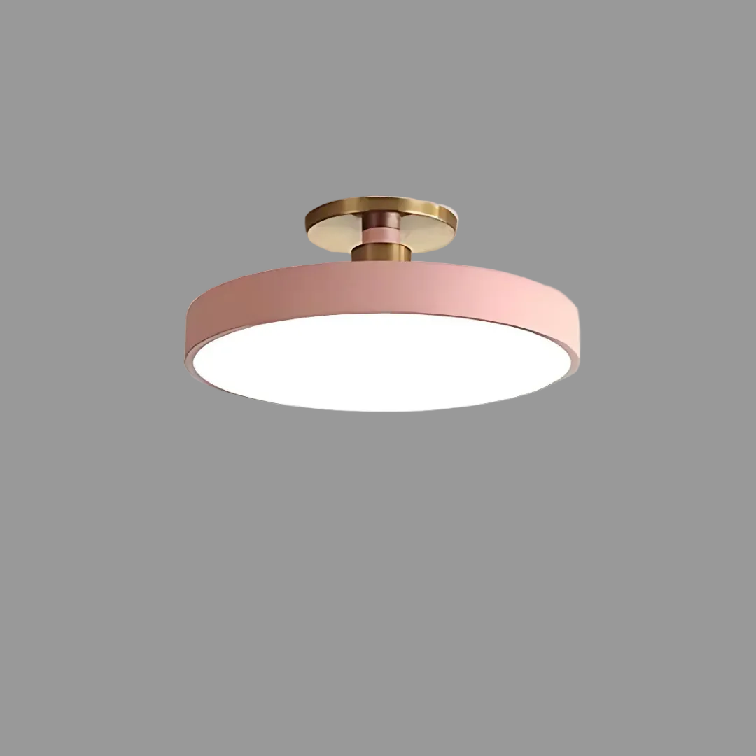 Solon Arc | Flush Mount Ceiling Light with Dimmable LED 4