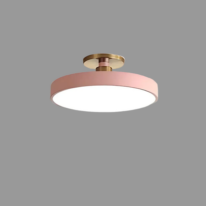 Solon Arc | Flush Mount Ceiling Light with Dimmable LED 4