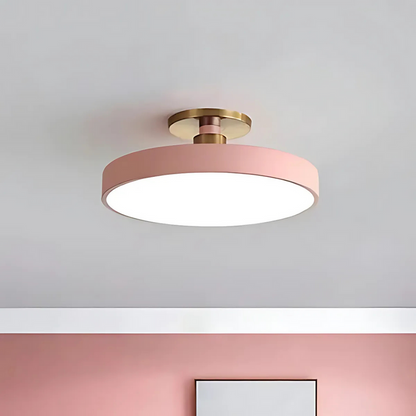 Solon Arc | Flush Mount Ceiling Light with Dimmable LED