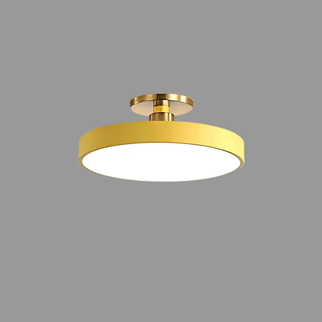 Solon Arc | Flush Mount Ceiling Light with Dimmable LED 5