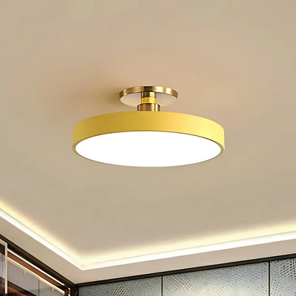 Solon Arc | Flush Mount Ceiling Light with Dimmable LED