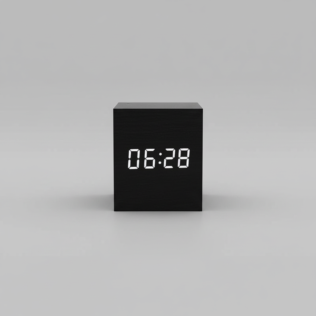 TimeCube Mini | Compact LED Digital Alarm Clock