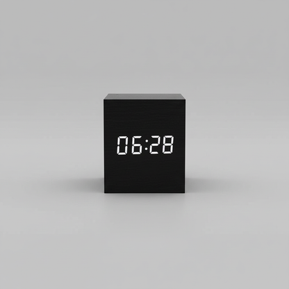 TimeCube Mini | Compact LED Digital Alarm Clock