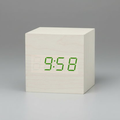 TimeCube Mini | Compact LED Digital Alarm Clock