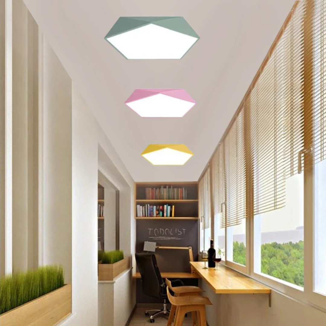 Vlyss Minimalist LED Ceiling Light | Flush Mount Fixture 1