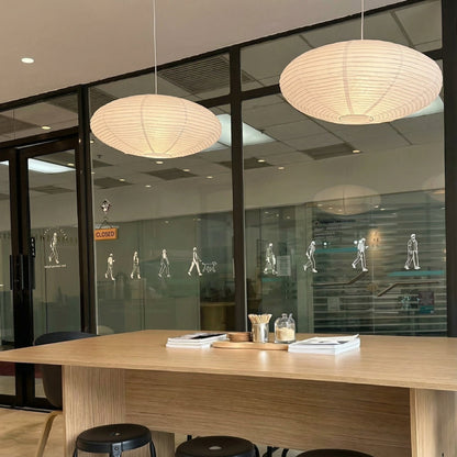 Wabi Paper Hanging Lamp | Contemporary Pendant Light 2